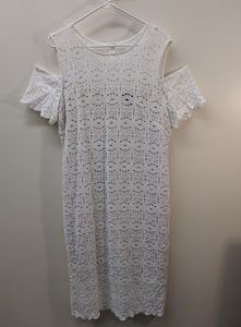 Gorgeous White Lacy Dress